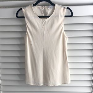 Gorgeous cream 100% silk cami